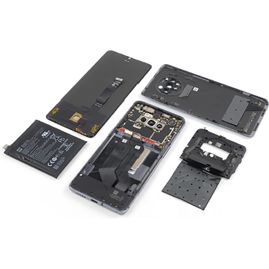 Réparabilité du OnePlus 7T  - Smartphone démonté