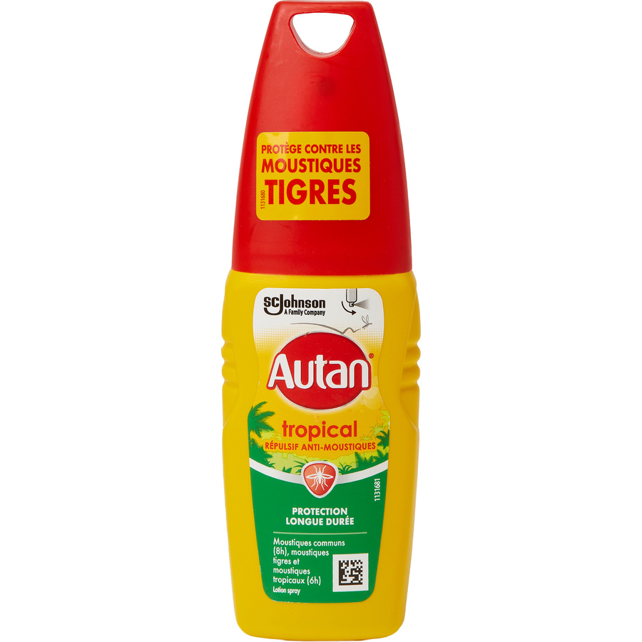 Autan Tropical lotion spray