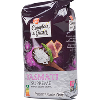 Comptoir du grain (E.Leclerc) Basmati suprême