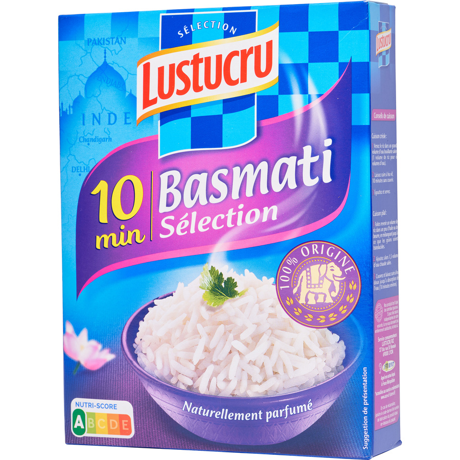 Lustucru Basmati sélection 10 min