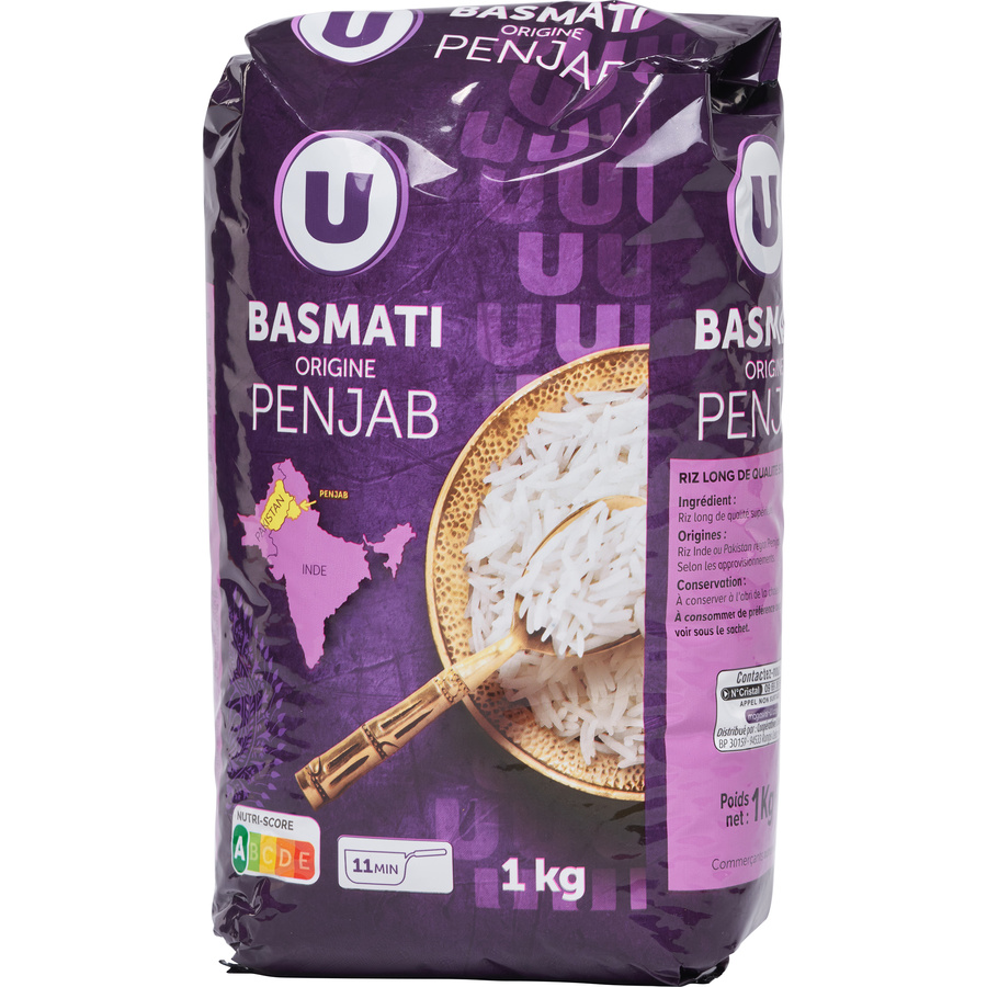 U Basmati origine Penjab