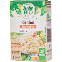 Jardin bio Riz thaï équitable