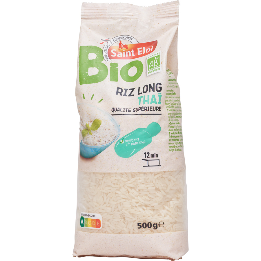 Saint Éloi Bio (Intermarché) Riz long thaï 