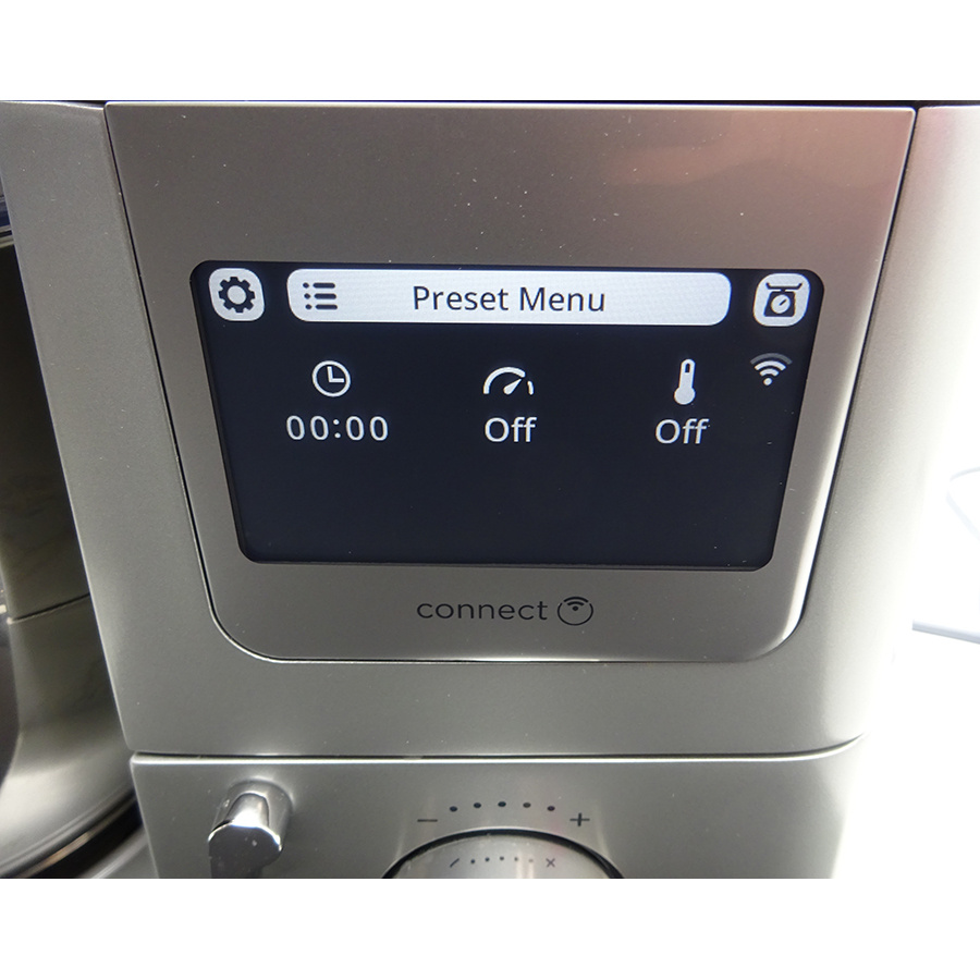 Kenwood Cooking Chef Experience KCL95.429SI - Afficheur et bandeau de commandes