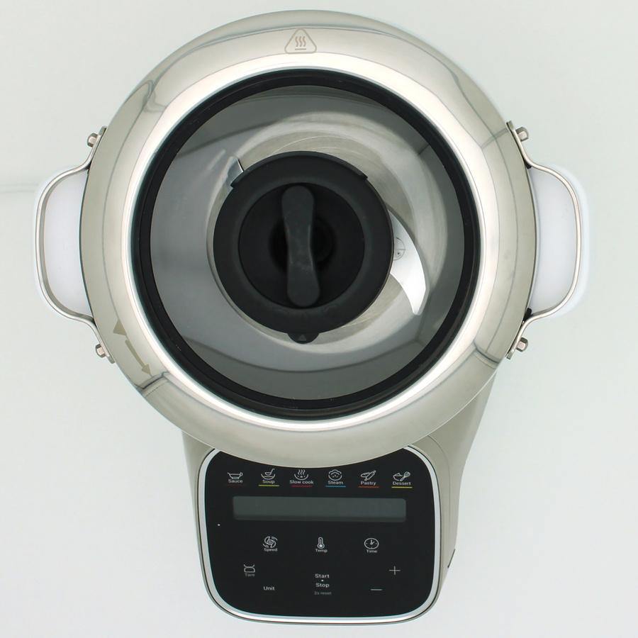 Moulinex Companion Pro HF850810 - Vue de dessus avec le couvercle