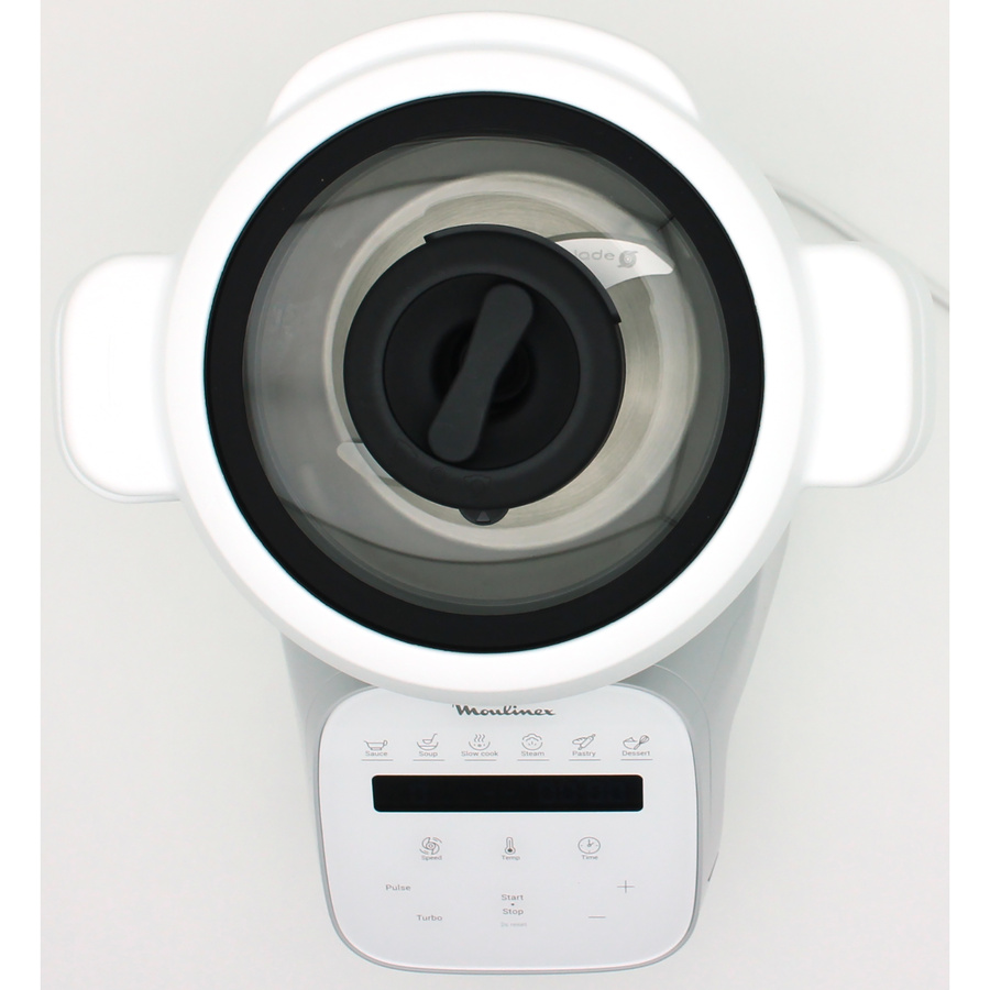 Moulinex Companion XL HF8408F1 - Vue de dessus avec le couvercle