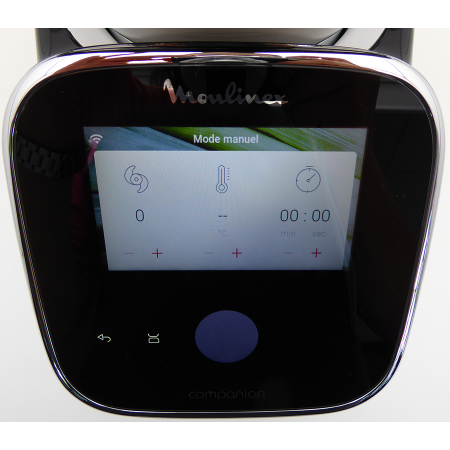 Moulinex I-Companion Touch Pro XL HF93E610 - Afficheur et bandeau de commandes