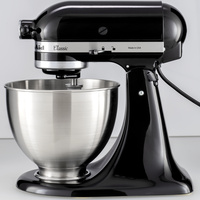 KitchenAid 5K45SS Classic + 5KSMVSA Veggie set - Vue de face