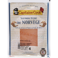 Capitaine Cook (Sélection Intermarché) Saumon fumé de Norvège
