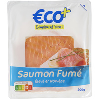 Eco+ (E.Leclerc) Saumon fumé