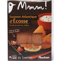 Mmm ! (Auchan) Saumon Atlantique d’Écosse