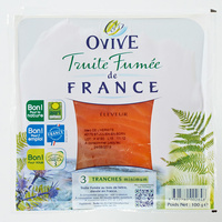 Ovive Truite fumée de France