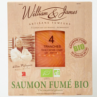 William & James Saumon fumé bio