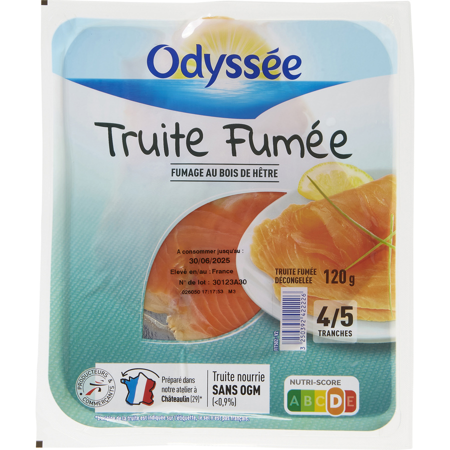 Odyssée (Intermarché) Truite fumée
