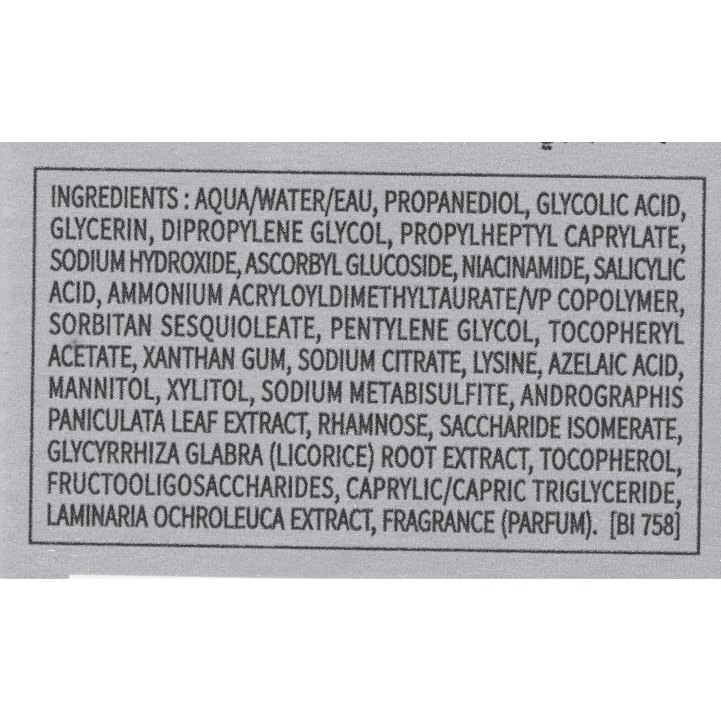 Bioderma Pigmentbio C-Concentrate - Liste des ingrédients