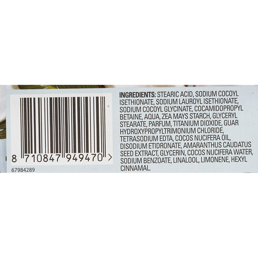 Love beauty and planet Volume and bounty, coconut water & mimosa flower - Liste des ingrédients