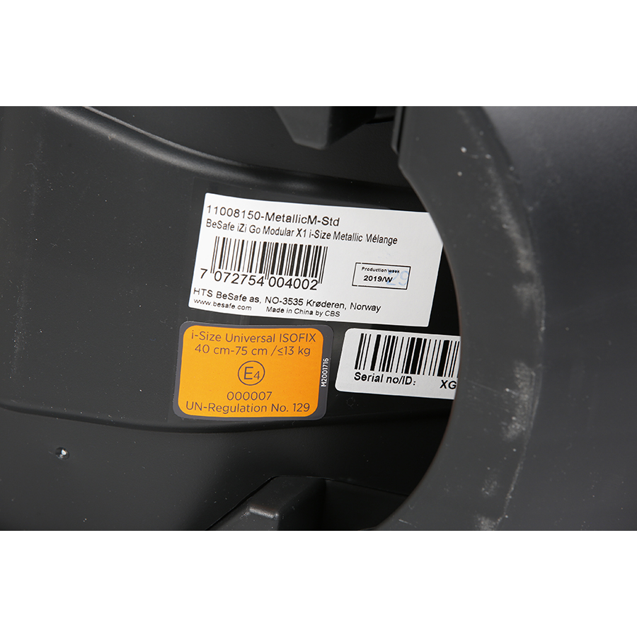 BeSafe iZi Go Modular X1 i-Size + iZi Modular i-Size base - 