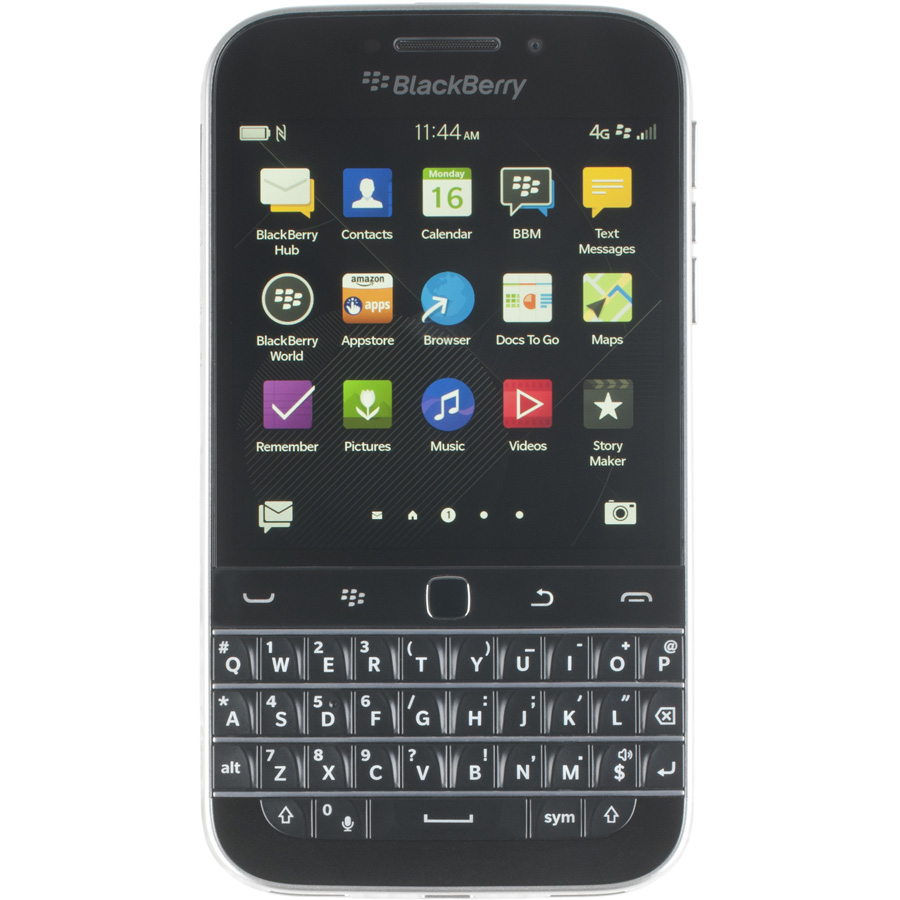 BlackBerry Classic - Vue principale