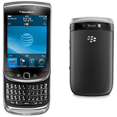 BlackBerry Torch 9800 - Vue principale