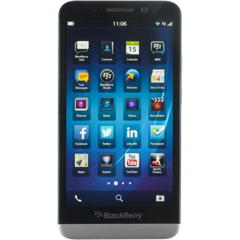BlackBerry Z30 - Vue principale