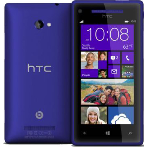 HTC Windows Phone 8X - Vue principale