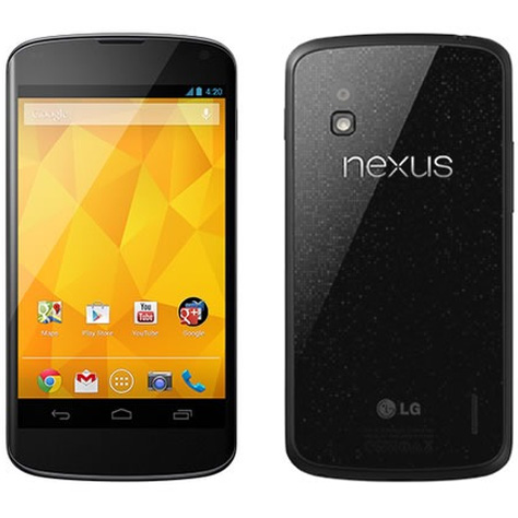 Google Nexus 4 - Vue principale