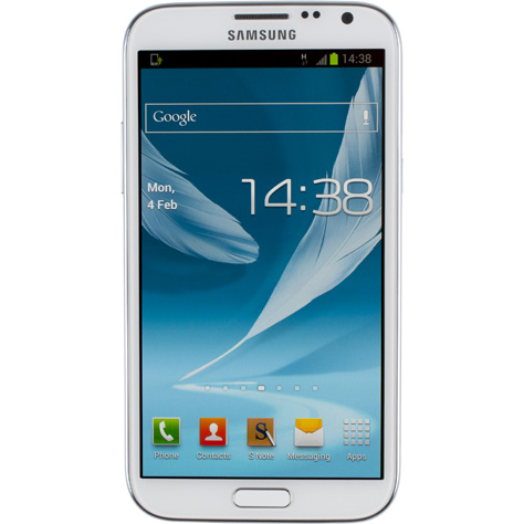 Samsung Galaxy Note 2 4G - Vue principale