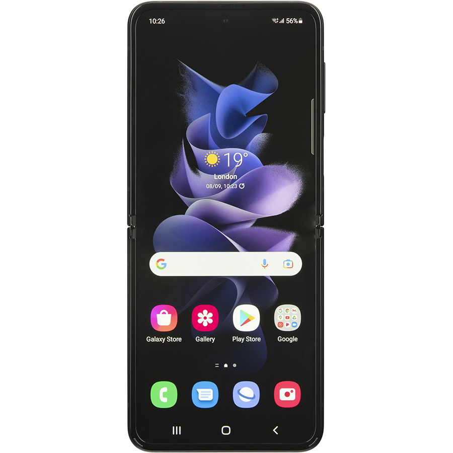 Samsung Galaxy Z Flip3 - Vue de face déplié