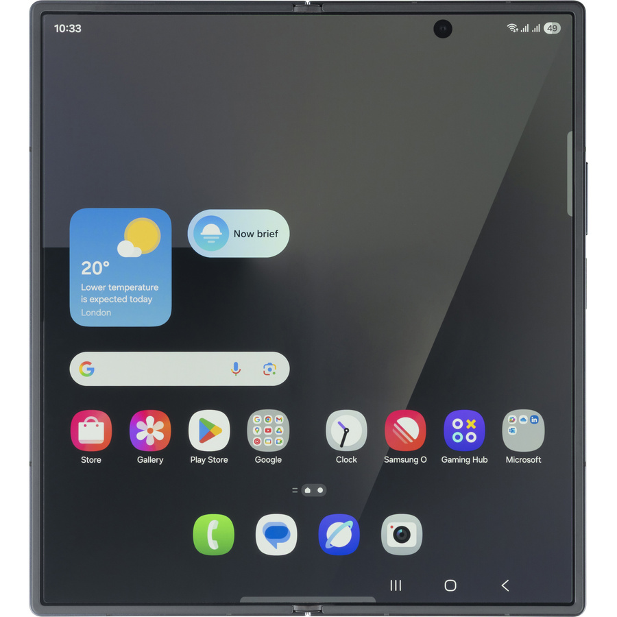Samsung Galaxy Z Fold7 - Vue de face déplié