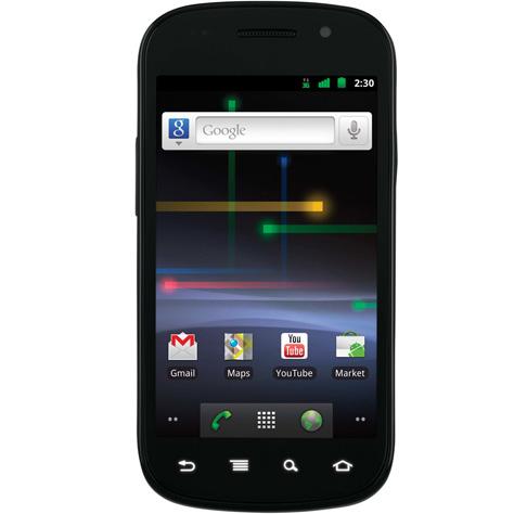 Google Nexus S - Vue principale