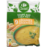 Carrefour Classic’ Soupe aux 9 légumes