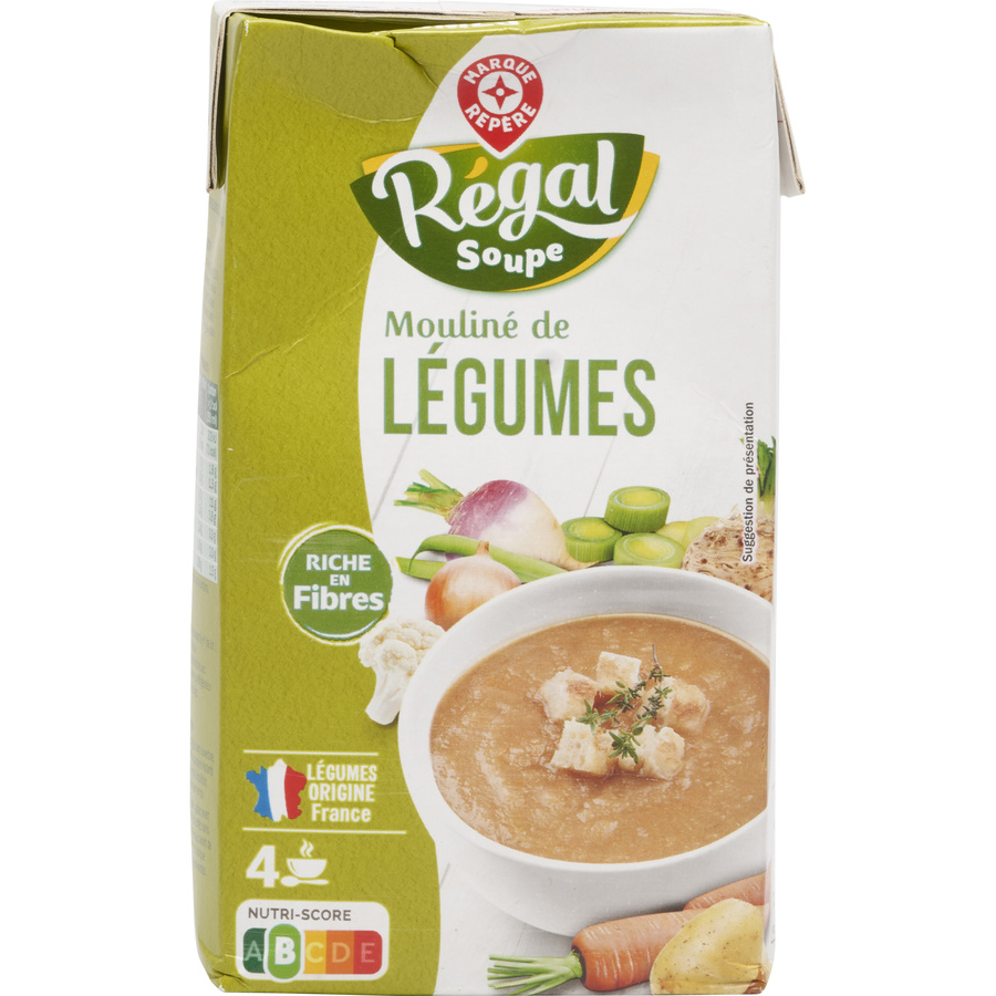 Régal Soupe (E.Leclerc) Mouliné de légumes