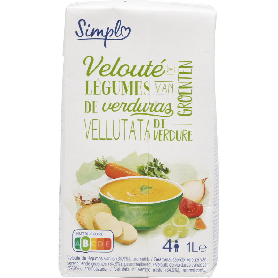 Simpl (Carrefour) Velouté de légumes