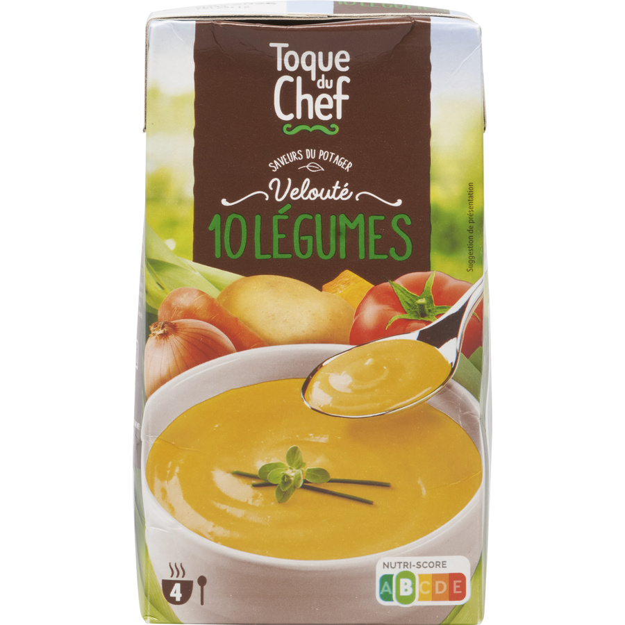 Toque du Chef (Lidl) Velouté 10 légumes