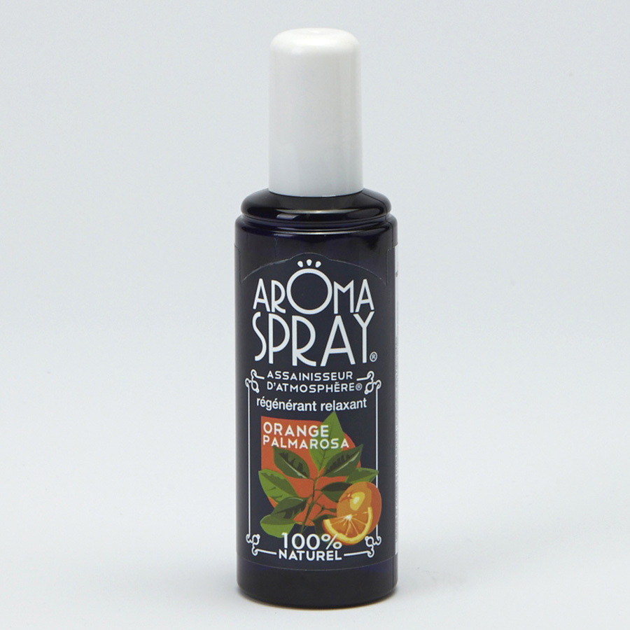 Aroma spray Assainisseur d’atmosphère – Orange palmarosa - 
