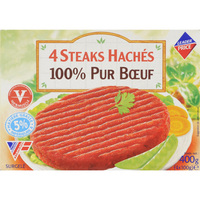 Leader Price Steaks hachés 5% MG