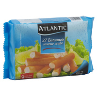 Atlantic (acheté chez Lidl ) Bâtonnets de surimi saveur crabe