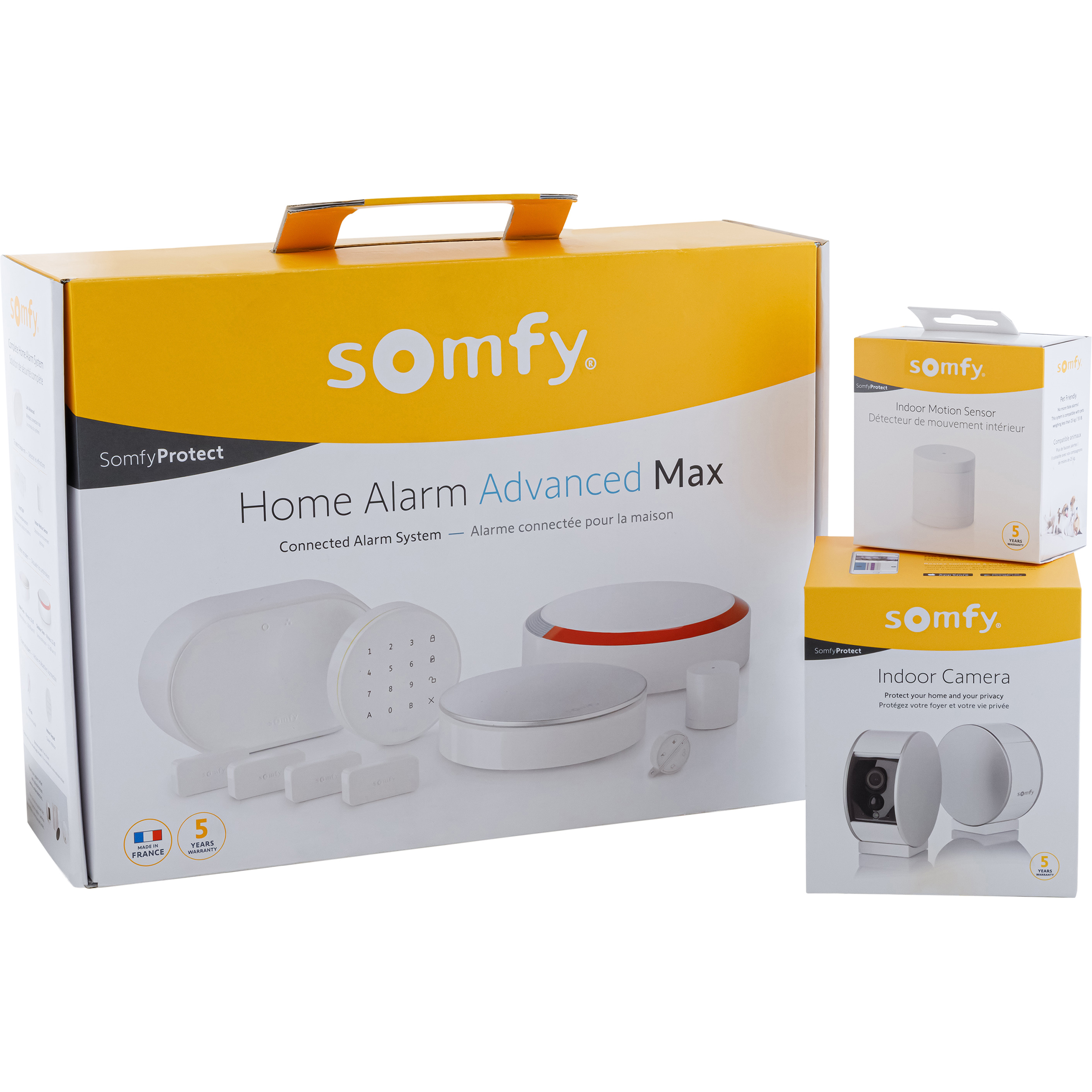 Test Somfy Home alarm advanced max + caméra intérieure + détecteur de  mouvement - Kit d'alarme connectée - UFC-Que Choisir