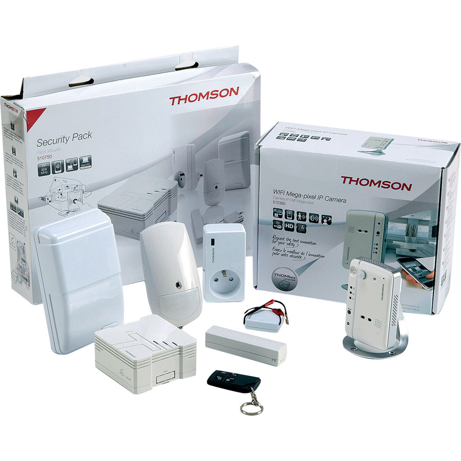 Thomson Pack sécurité et caméra 512385