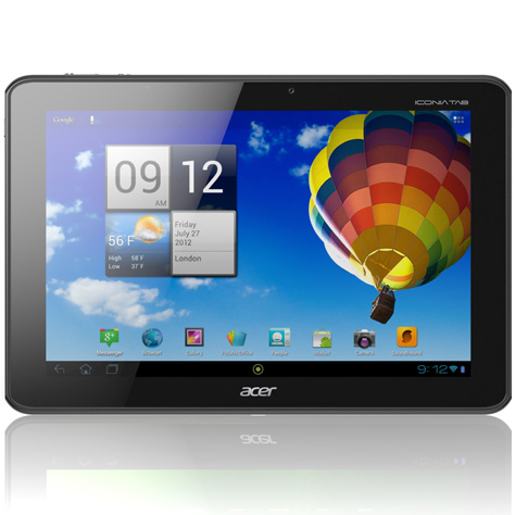 Acer Iconia Tab A510 - Vue principale