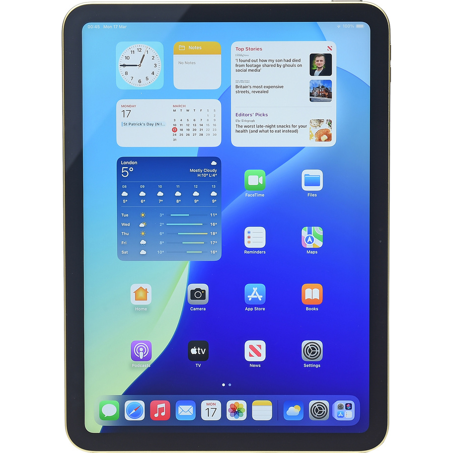 Apple IPad 2025 - Vue de face