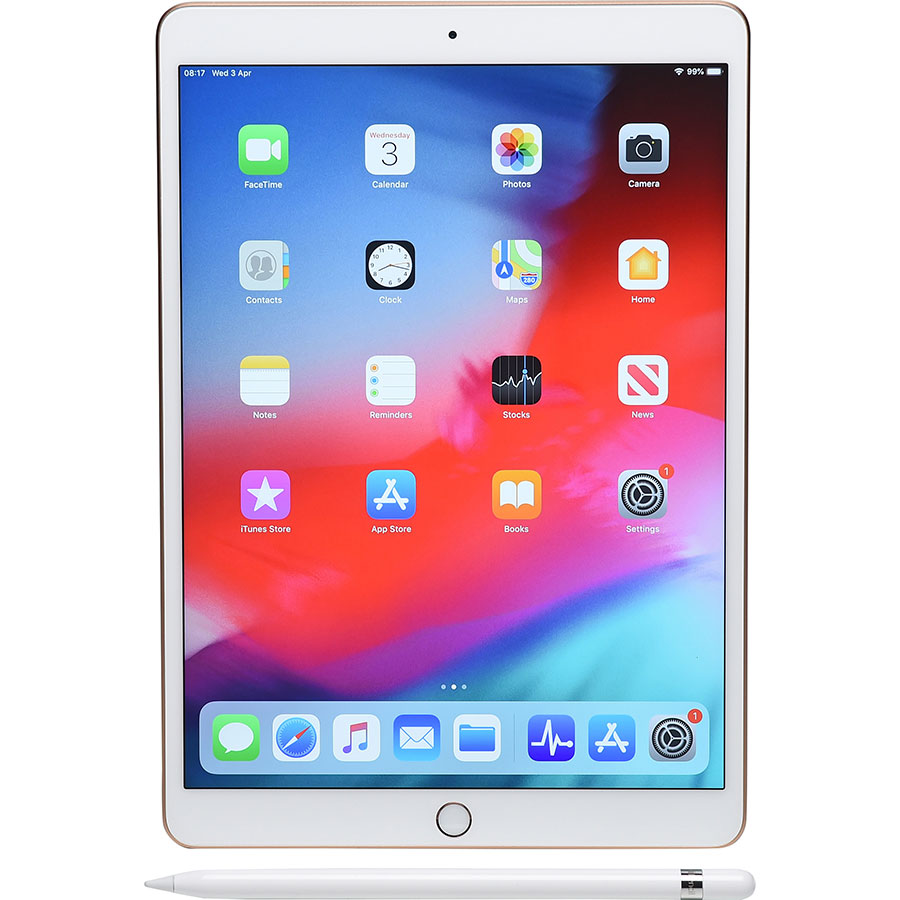 Apple iPad Air 2019 - Vue avec le stylet