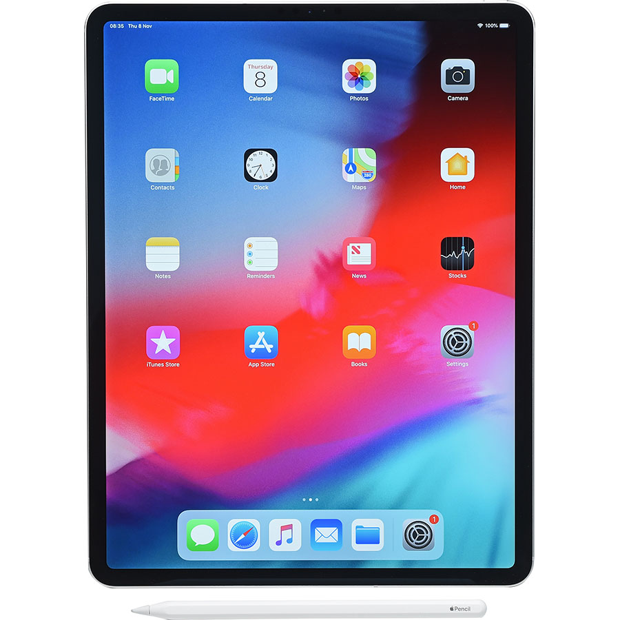 Apple iPad Pro 2018 12,9" Cellular - Vue avec le stylet