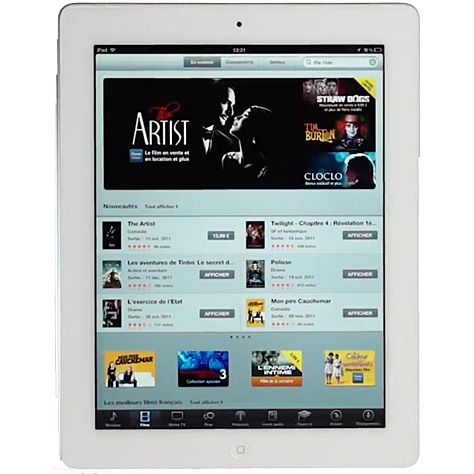 Apple iPad version 3 Wifi - Vue principale