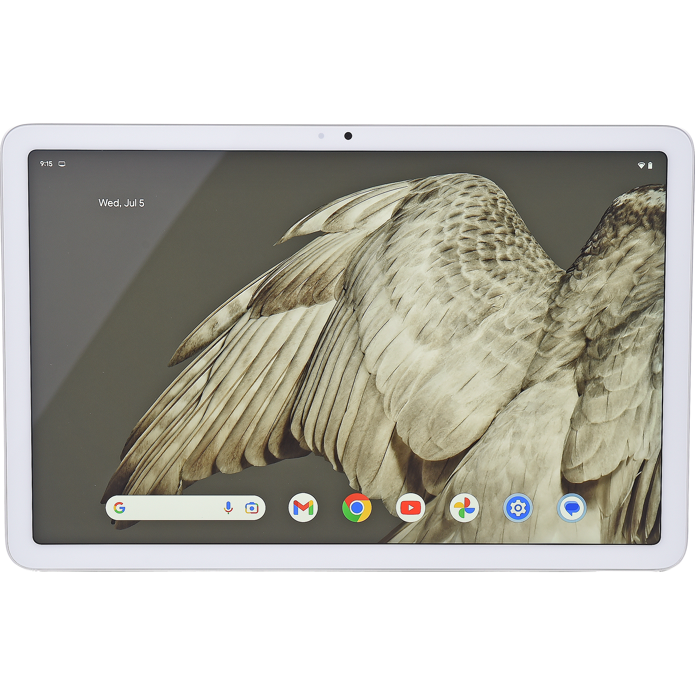 Google Pixel Tablet - Vue à l'horizontale