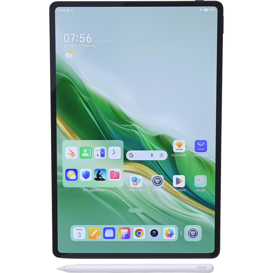 Honor MagicPad 2 - Vue avec le stylet fourni