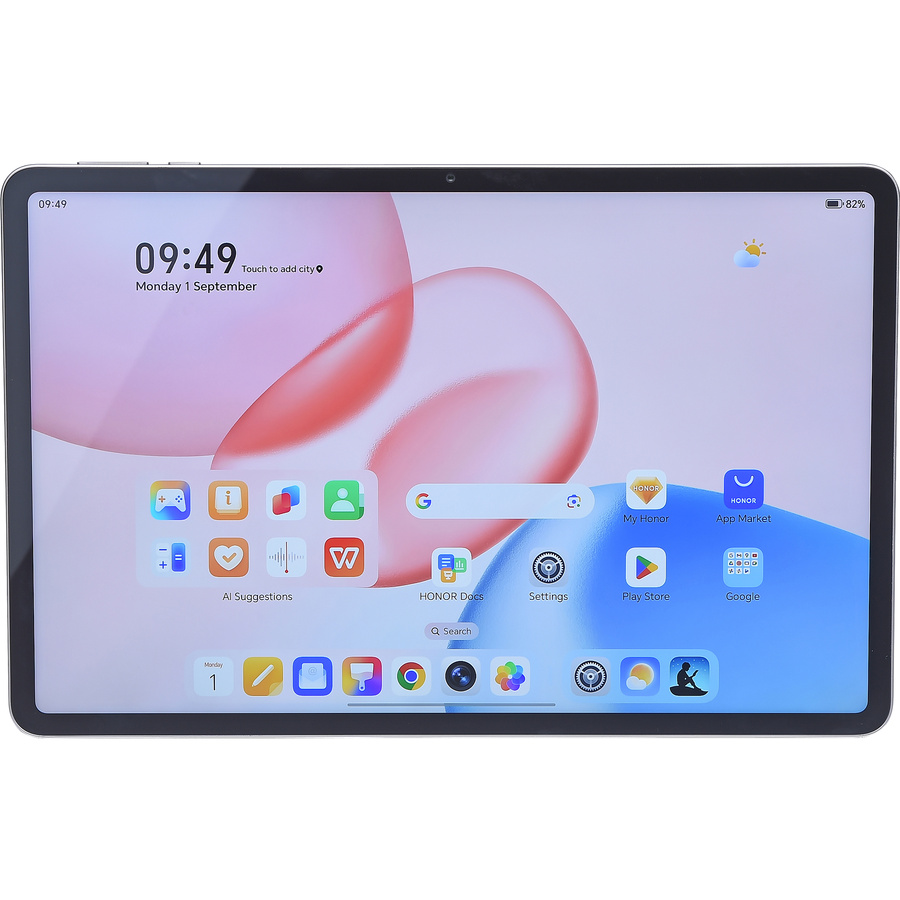 Honor Pad 10 - Vue à l'horizontale