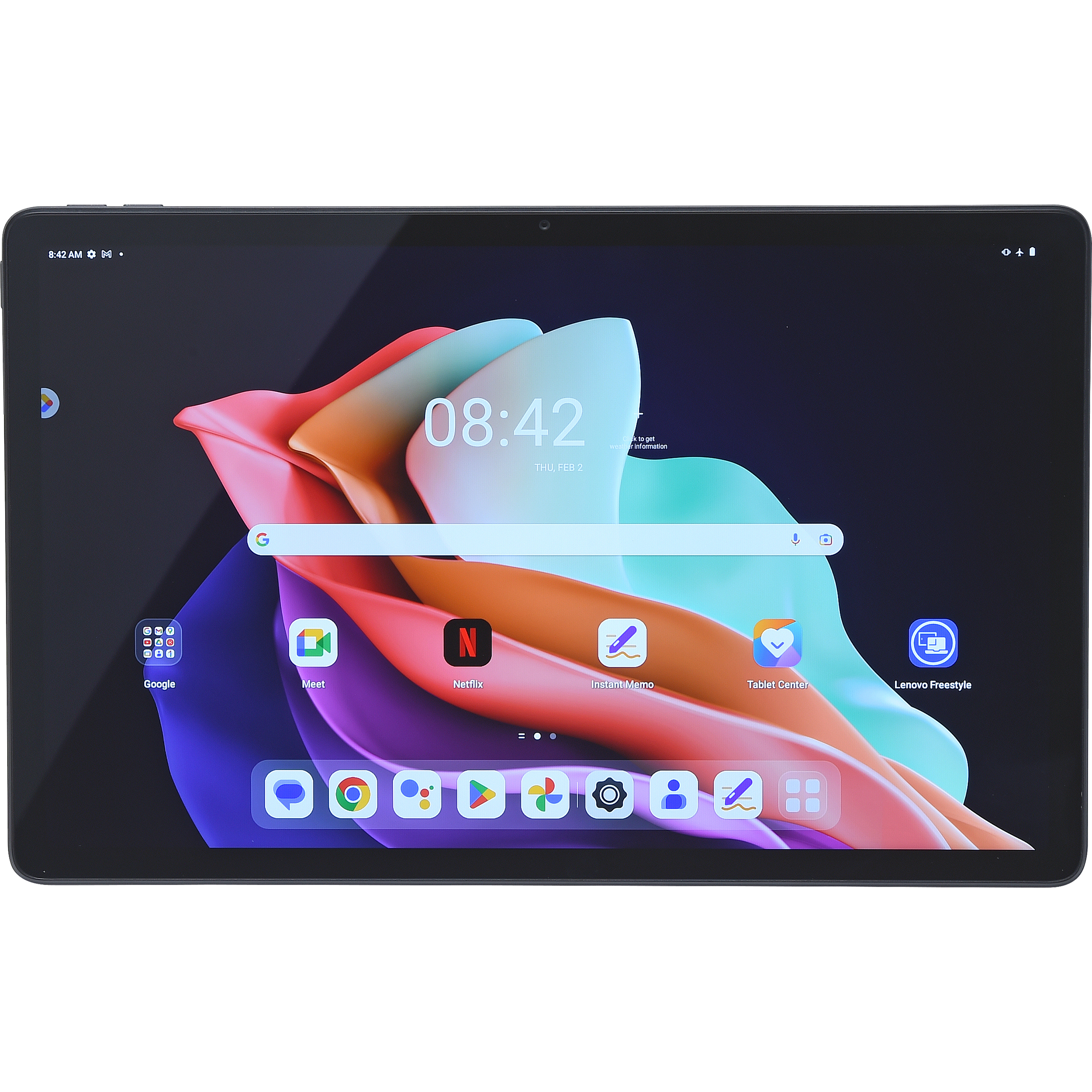Lenovo Tab P11 (2nd Gen) - Vue à l'horizontale