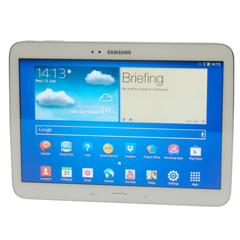 Samsung Galaxy Tab 3 10.1'' Wifi - Vue principale