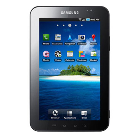 Samsung Galaxy Tab 7.0 3G - Vue principale